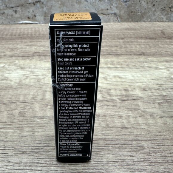 bareMinerals Complexion Rescue Brightening Concealer Medium Deep Tan Amber 10 ml - Picture 2 of 11